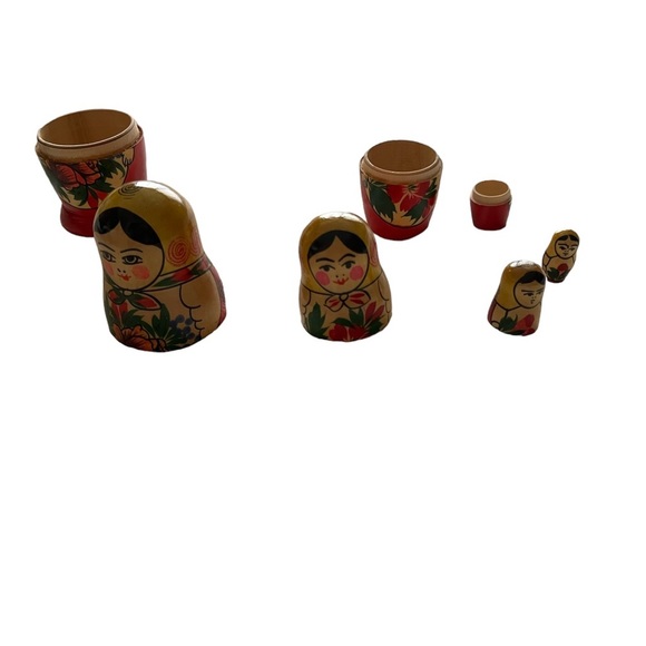 Russian wooden nesting dolls - Picture 3 of 8